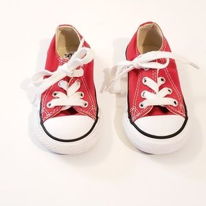 Red Toddler Converse